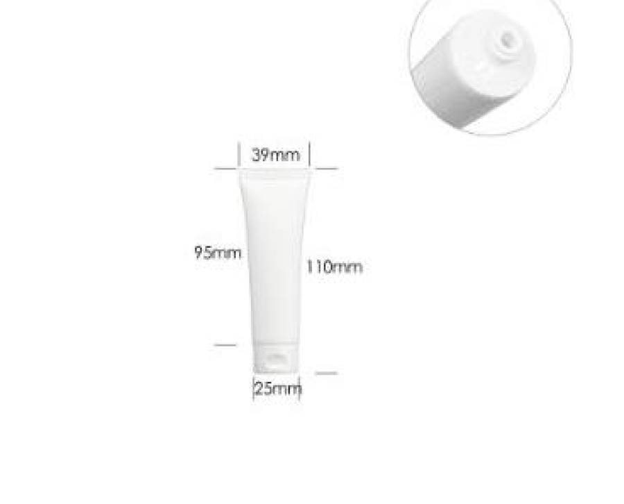 Kosmetiktube 30ml, weiss-matt,